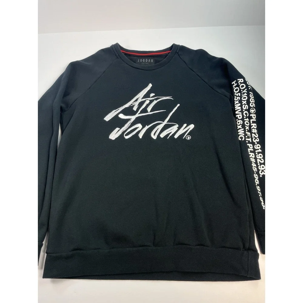 Men's Nike Michael AIR Jordan Greatest Ever Sweatshirt Size Medium AV6002-010
